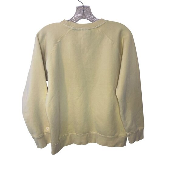 Outfitter Trading Co. Jackson Hole Large Sweatshirt Yellow Cotton Blend - Picture 4 of 4